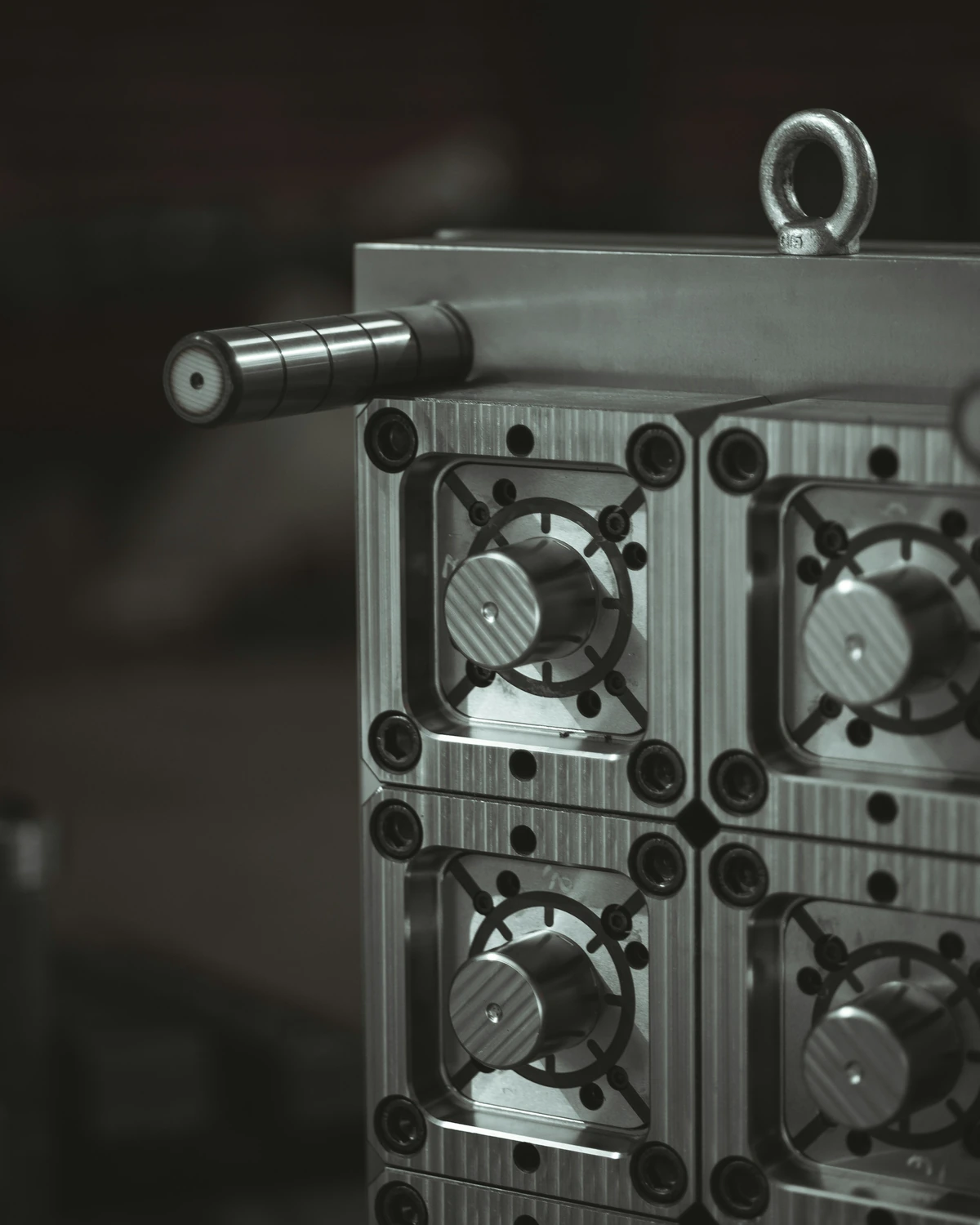 Steel mold plate and tool details