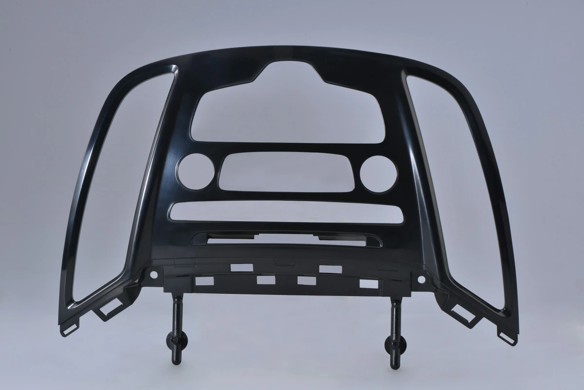 Molded structural frame and mounting features