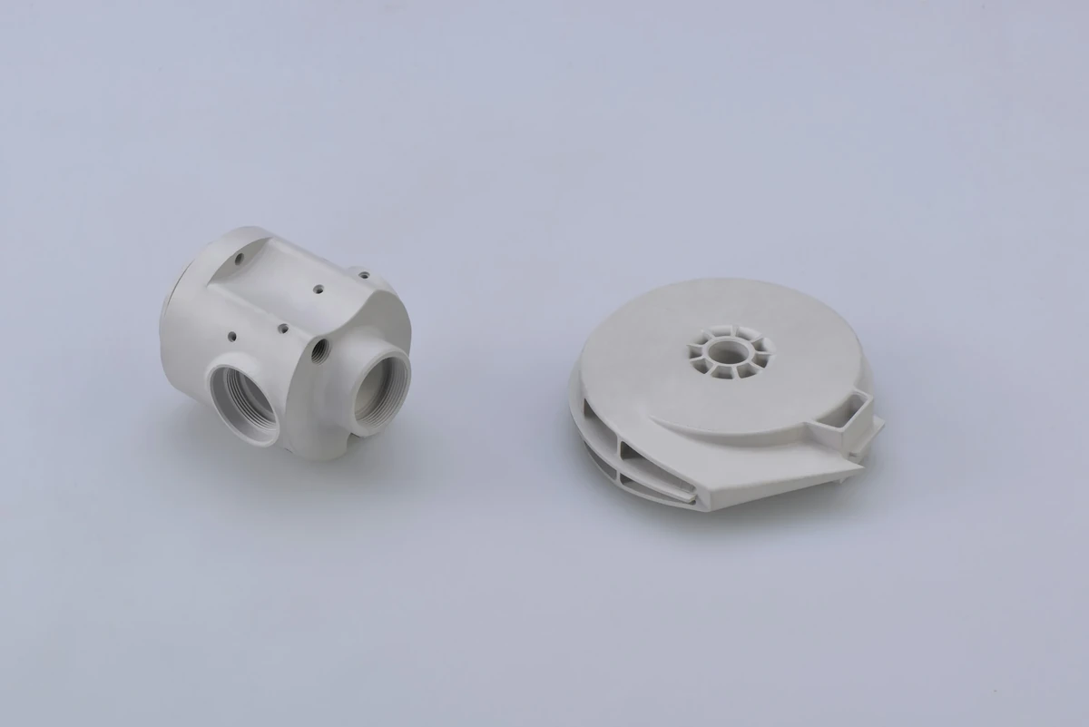 Molded polymer component