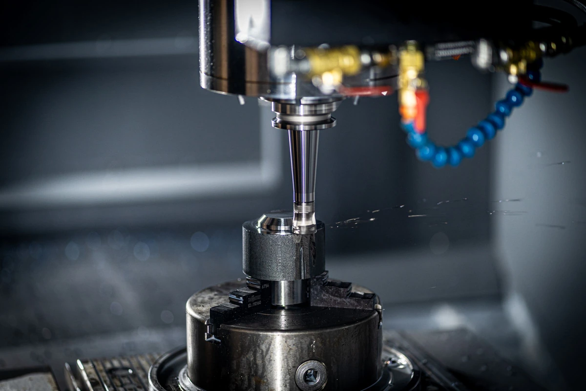 Machining a metal bore