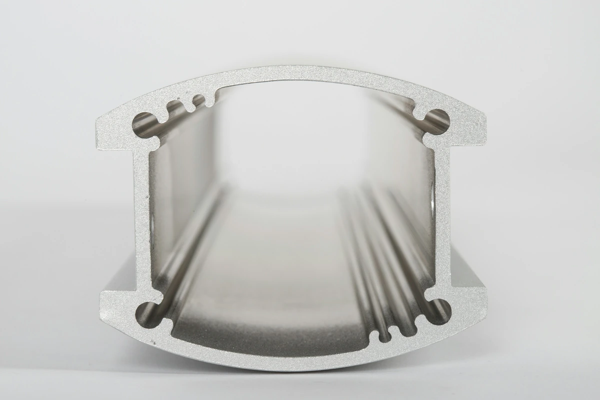 Metal enclosure with mounting holes and reinforcing ribs